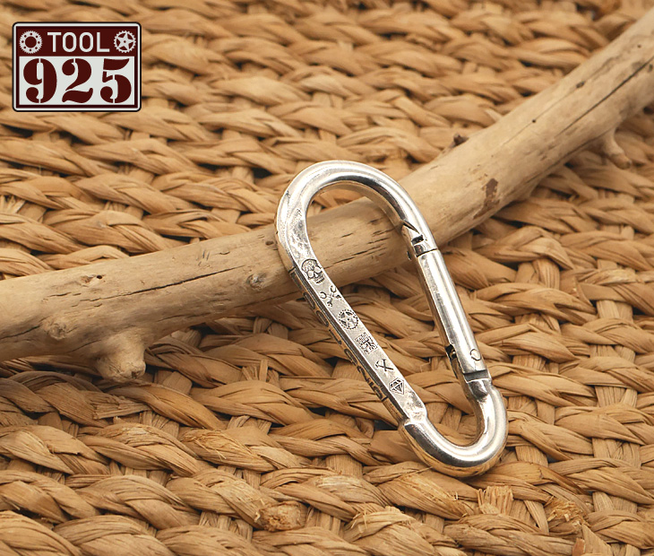 TOOL925 シルバーカラビナ silver carabiner