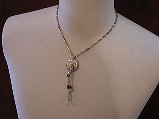 K-SMITH　フェザー付きメタルトップ