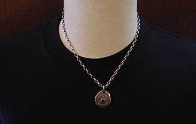 K-SMITH メタルペンダントトップ 【天然石付き】