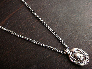 リバーシブルシルバーペンダントトップ