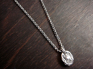 リバーシブルシルバーペンダントトップ