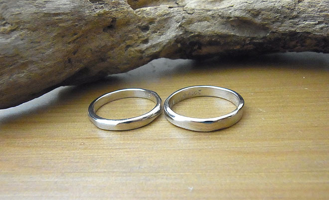 オーダーメイド　結婚指輪　プラチナ