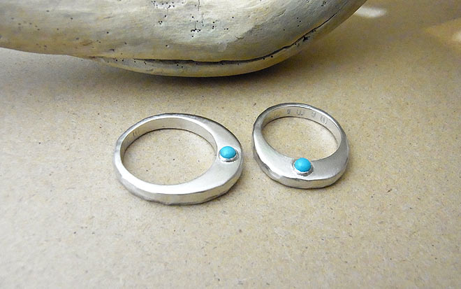 オーダーメイド　結婚指輪　シルバー