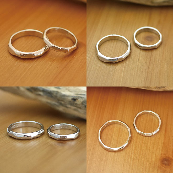 オーダーメイド　結婚指輪　プラチナ