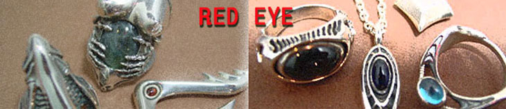 シルバーアクセサリー RED EYE(レッドアイ)