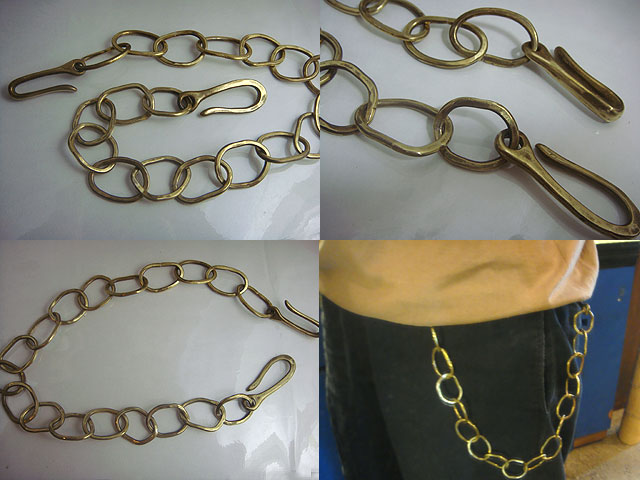 Ryoku 真鍮 wallet chain