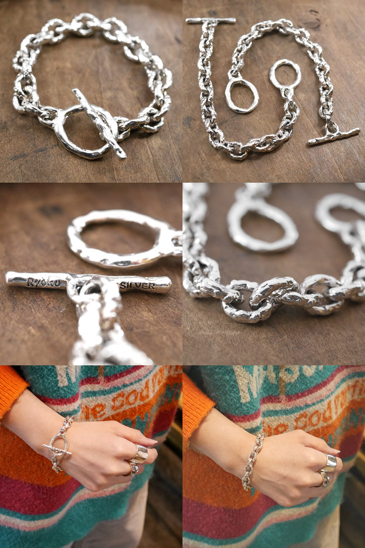 RYOKU  シルバーブレスレット  silver chain bracelet