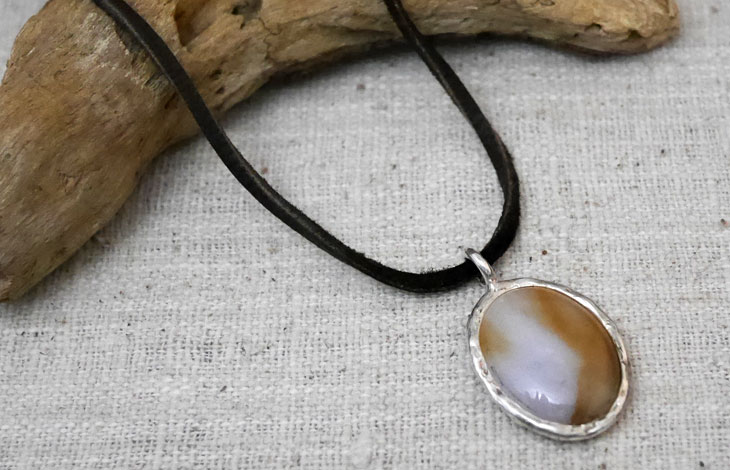 アゲート　ペンダントトプ