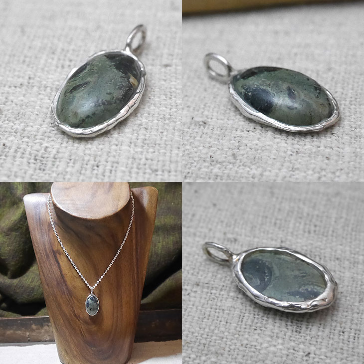 ジャスパー　ペンダントトップ