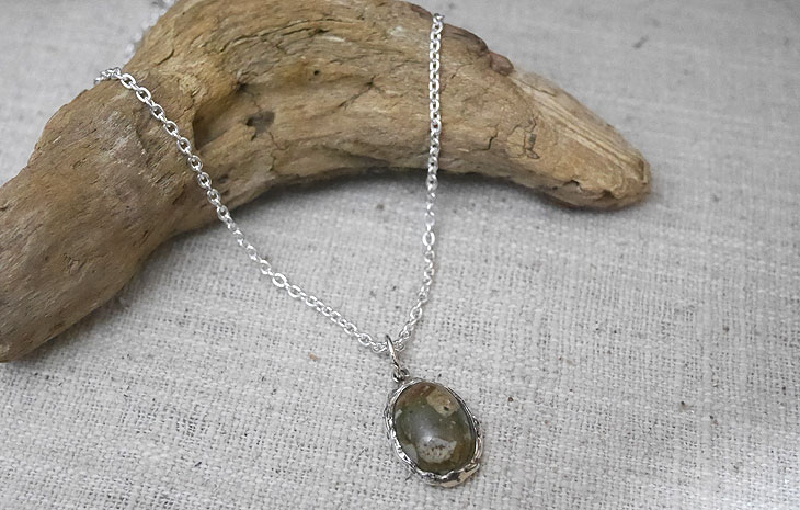 ジャスパー　ペンダントトップ