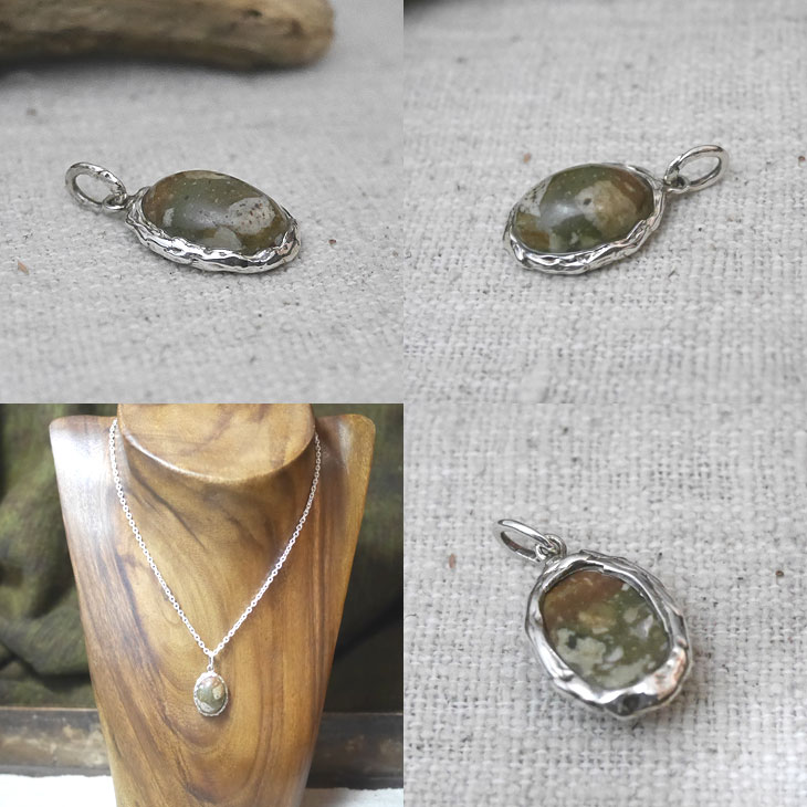 ジャスパー　ペンダントトップ