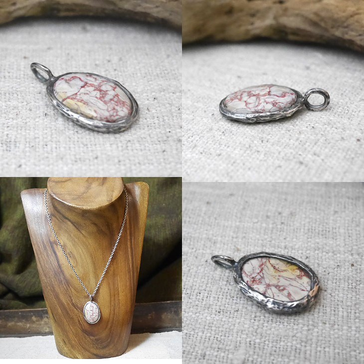 ジャスパー　ペンダントトップ