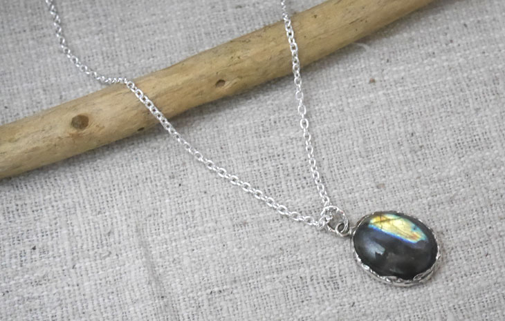 ラブラドライト　ペンダントトップ