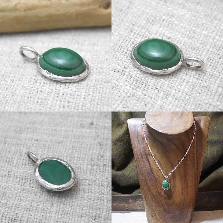 マラカイト　ペンダントトップ