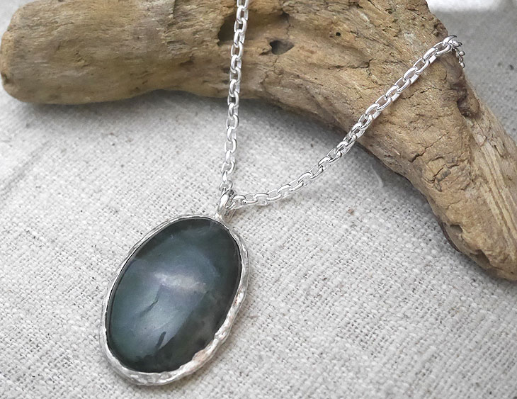 モスアゲート　ペンダントトップ