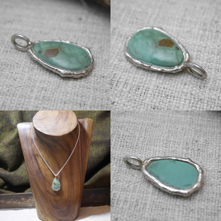 ターコイズ　ペンダントトップ