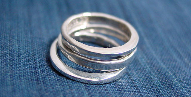 TUZUMI たたき3連リング