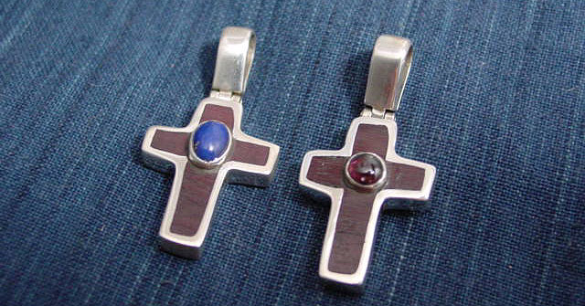 TUZUMI　silver×wood　クロス